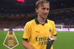 1进球2关键传球,莫德里奇当选米兰1-0博洛尼亚一役全场最佳