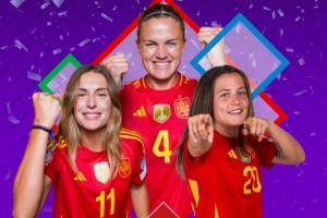 恭喜🏆西班牙3-0德国卫冕女足欧国联冠军,两届赛事全部夺冠