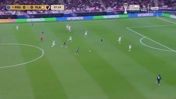 巴黎1-0弗拉门戈!弗拉门戈门将扑救失误,K77轻松破空门
