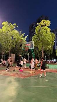 当一位2米23的选手去到野球场,那别人还打个屁啊😂